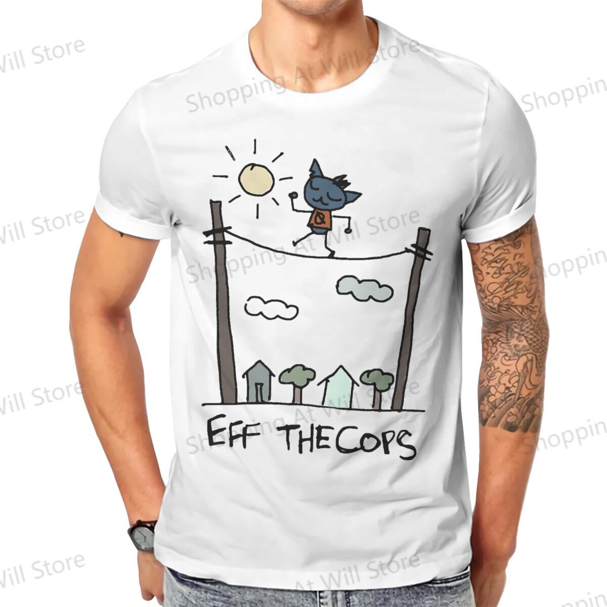 Summer Clothing Drawing - Camisetas de verano para hombre y