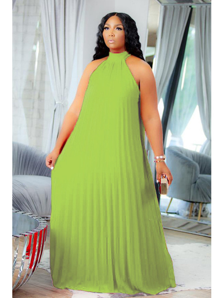 Summer Clothing Wholesale - Wmstar-Vestido largo de talla grande para