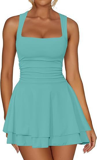 Vestidos de Color Sólido 2025  - Summer Clothing Drawing reseña y precio