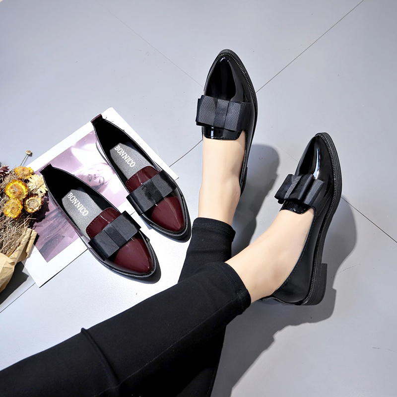 Zapatos Planos de Piel Sintéti - Summer Clothing Stores reseña y precio