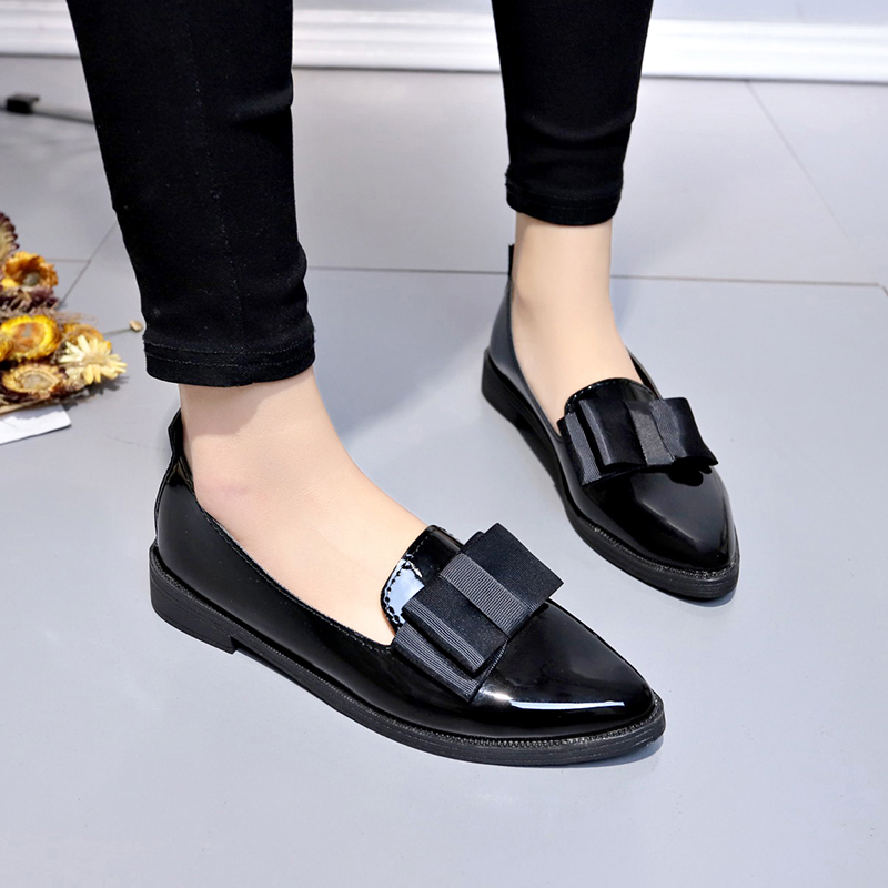 Zapatos Planos de Piel Sintéti - Summer Clothing Stores reseña y precio