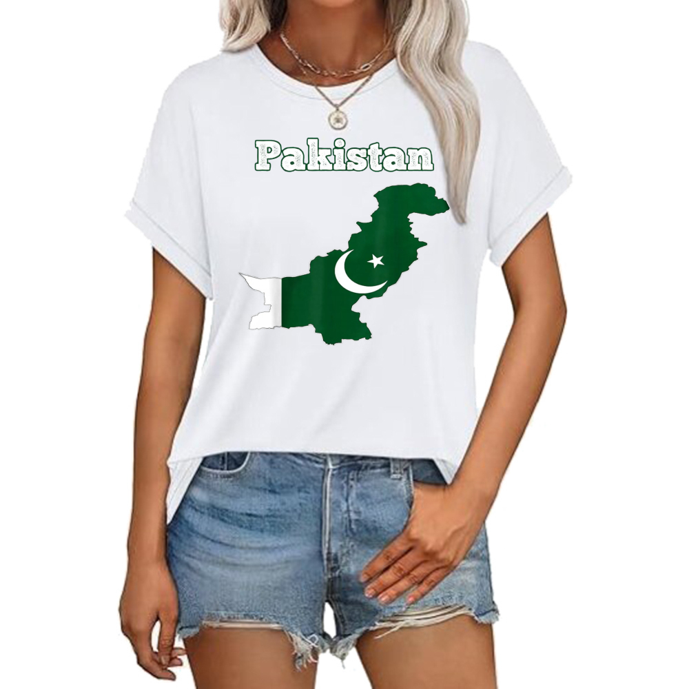 Camiseta con la bandera de Pak - Summer Clothing Pakistan reseña y precio