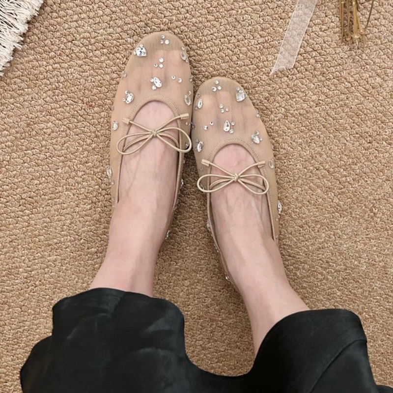 Zapatos de tacón bajo elegante - Summer Clothing Stores reseña y precio