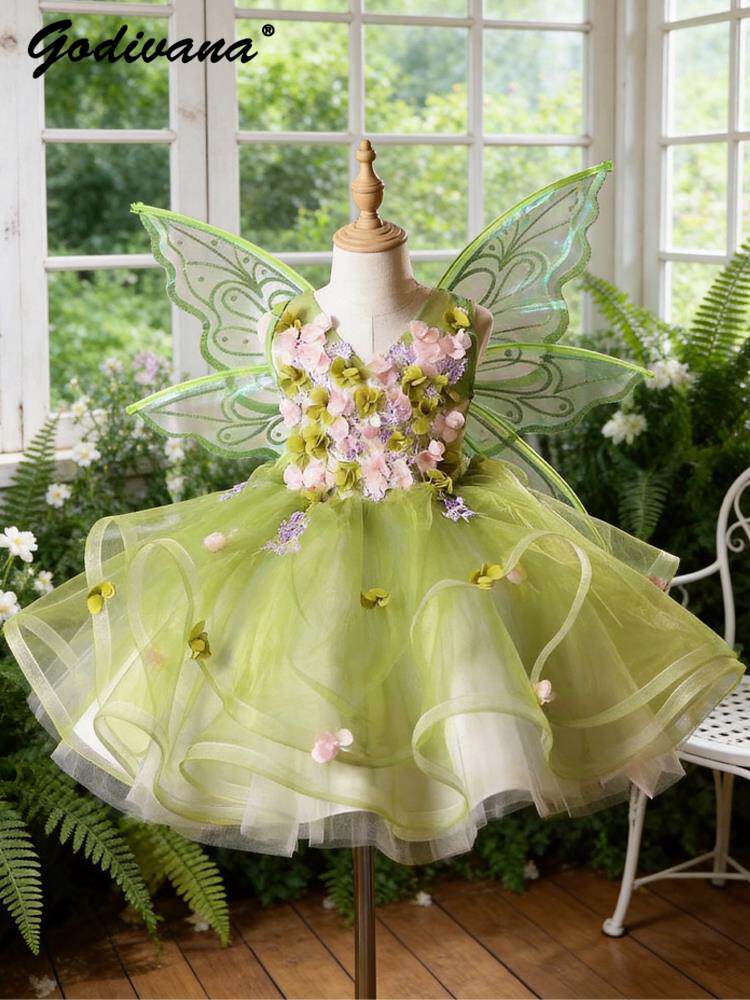 Vestido de Princesa con Alas d - Summer Clothing Baby Girl reseña y precio