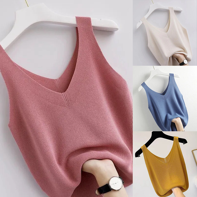 Camiseta sin mangas Vintage te - Summer Zara reseña y precio