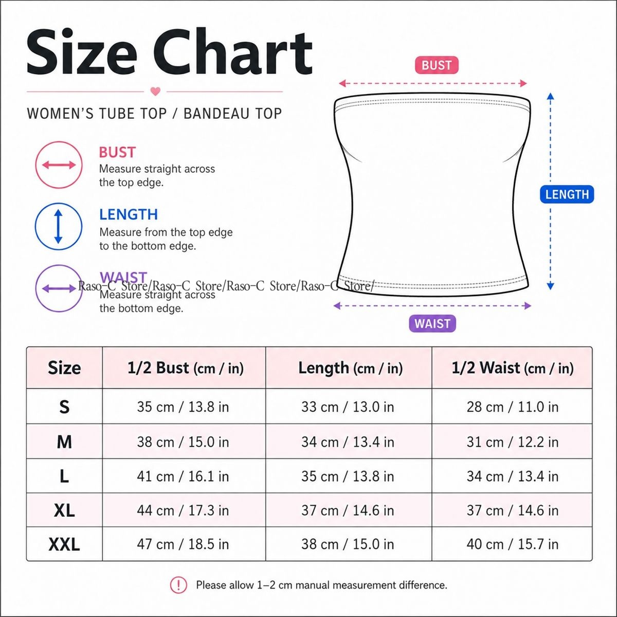 Top corto tipo tubo sin tirant - Summer Clothing Women Canada reseña y precio